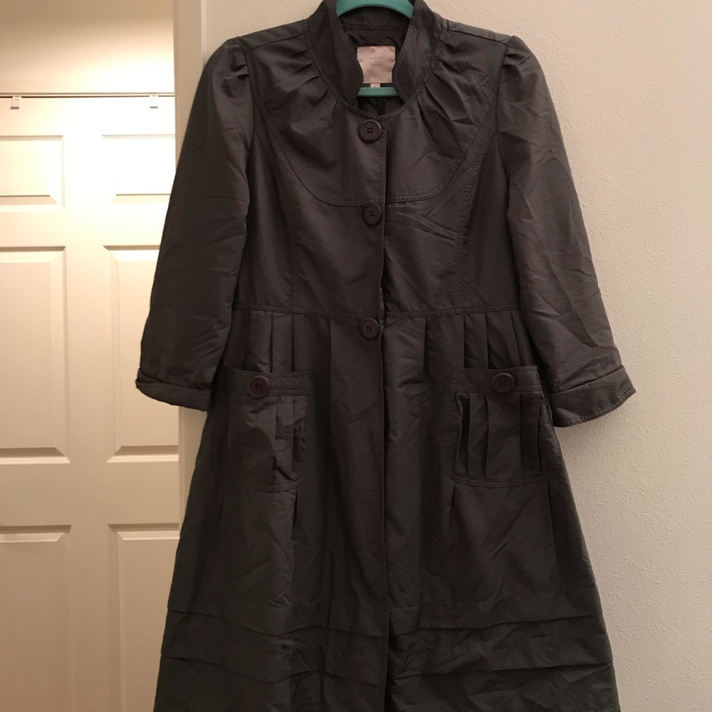 Couture rain coat